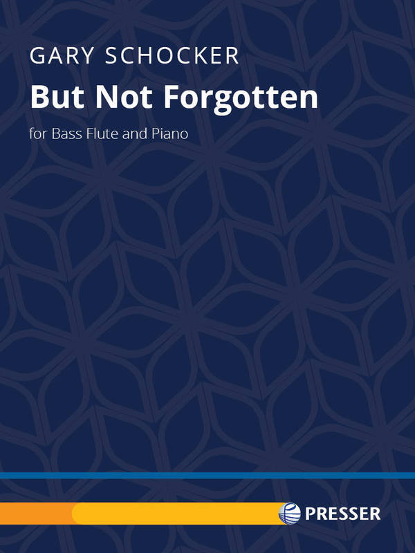 Schocker - But Not Forgotten For Bass Flute/Piano