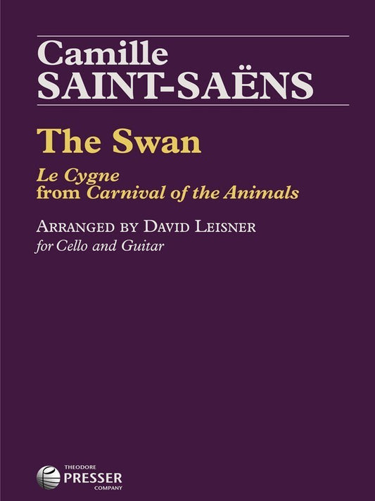 The Swan For Cello/Guitar