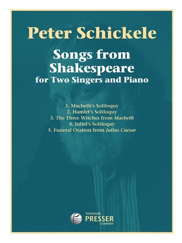 Schickele - Songs From Shakespeare For 2 Singers/Piano