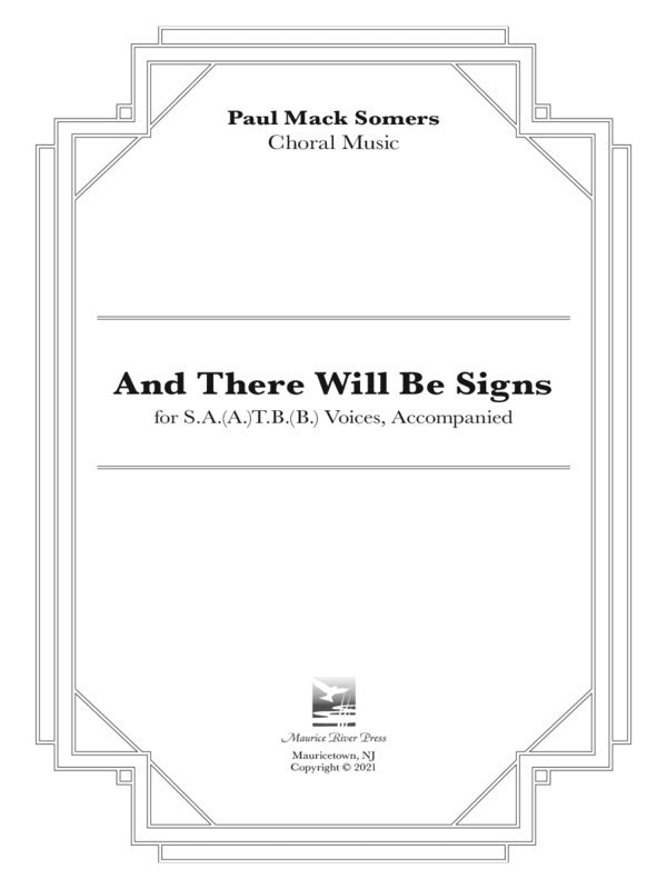 And There Will Be Signs Sa(A)Tb(B)