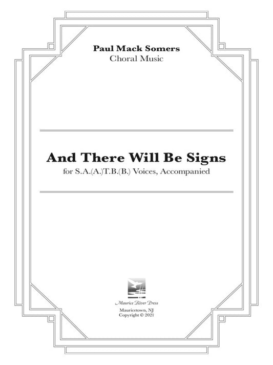 And There Will Be Signs Sa(A)Tb(B)