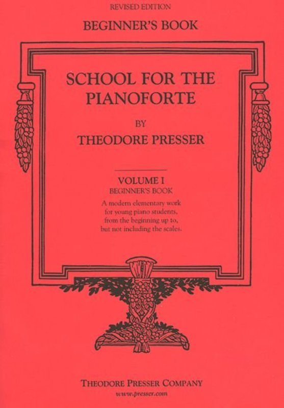 School For The Pianoforte Vol 1 Beginners Book