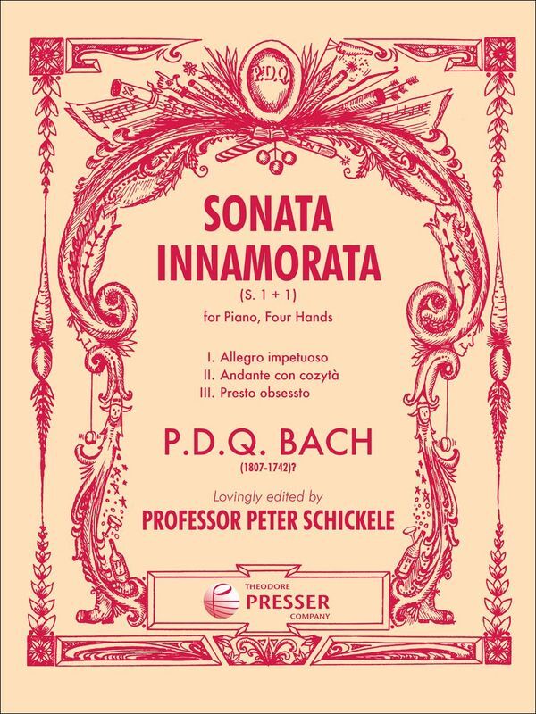 Pdq Bach - Sonata Innamorata S. 1+1 Piano Duet