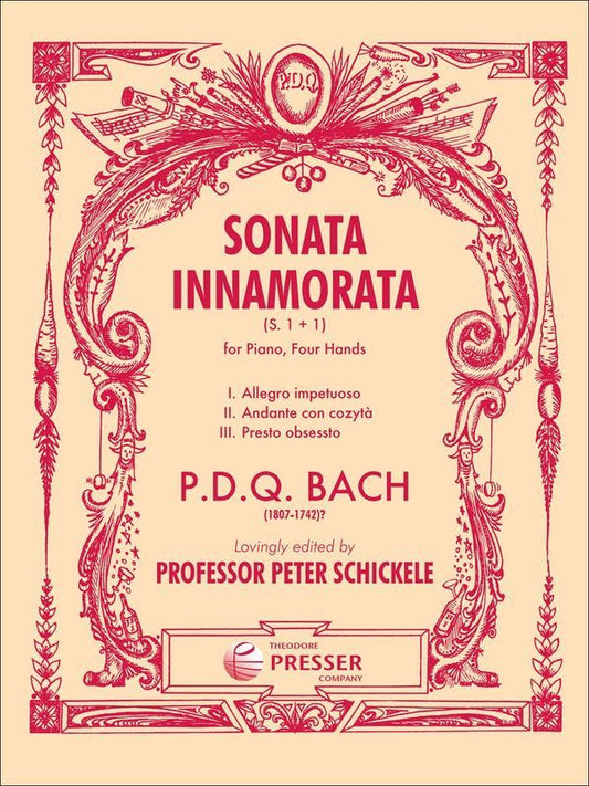 Pdq Bach - Sonata Innamorata S. 1+1 Piano Duet