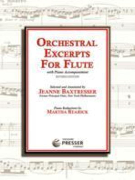 Orchestral Excerpts Flute With Piano Accomapaniment