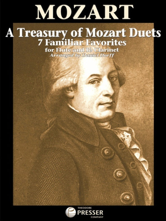 Treasury Of Mozart Duets Arr Dorff Fl Cla