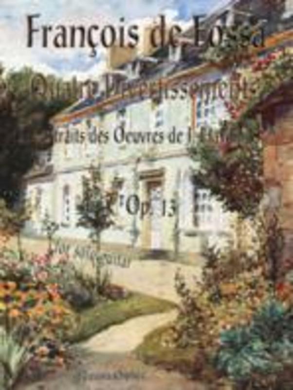 Quatre Divertissements Op 13 Guitar