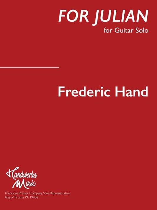 Hand - For Julian Guitar Solo