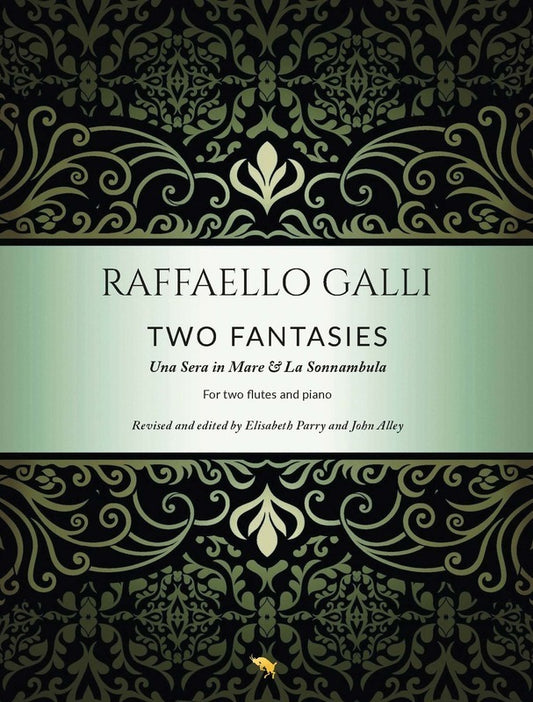 Galli - 2 Fantasies For 2 Flutes/Piano