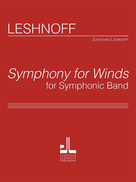 Leshnoff - Symphony For Winds Study Score