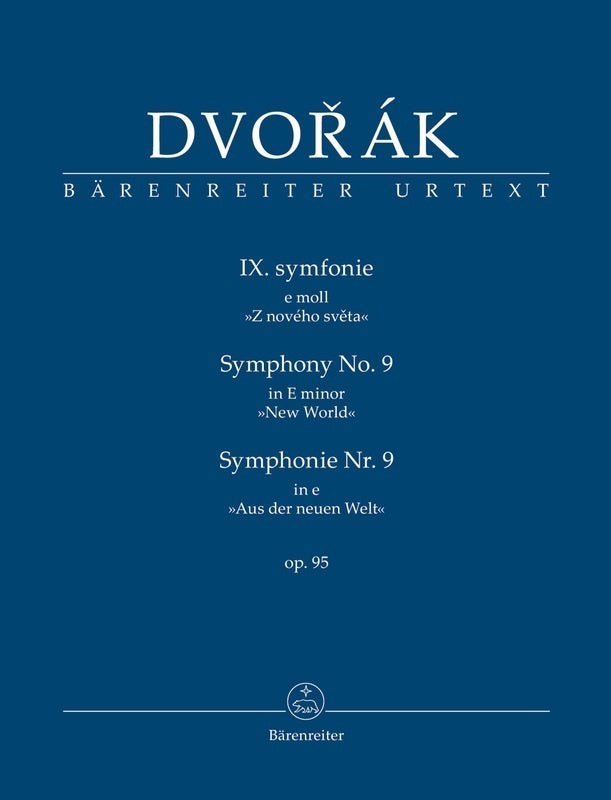 Dvorak - Symphony No 9 E Minor Op 95 New World Study Score
