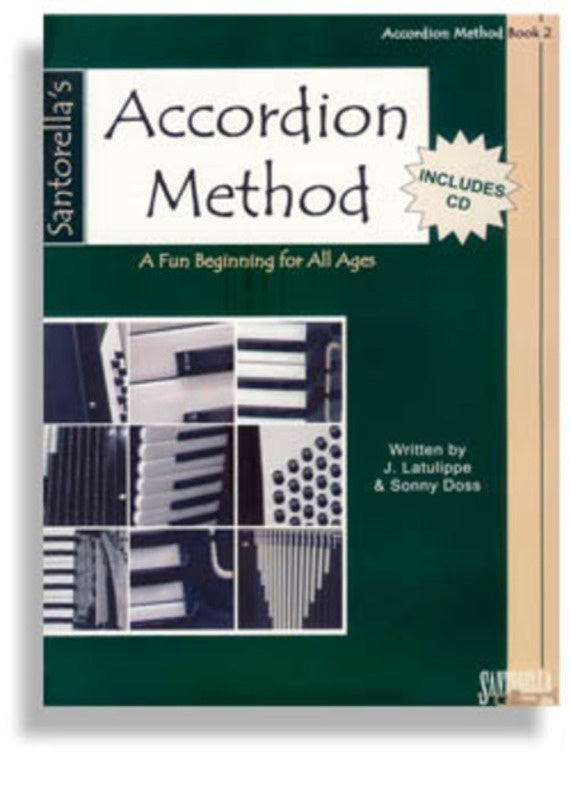 Accordion Method Book 2 Bk/Cd Acd
