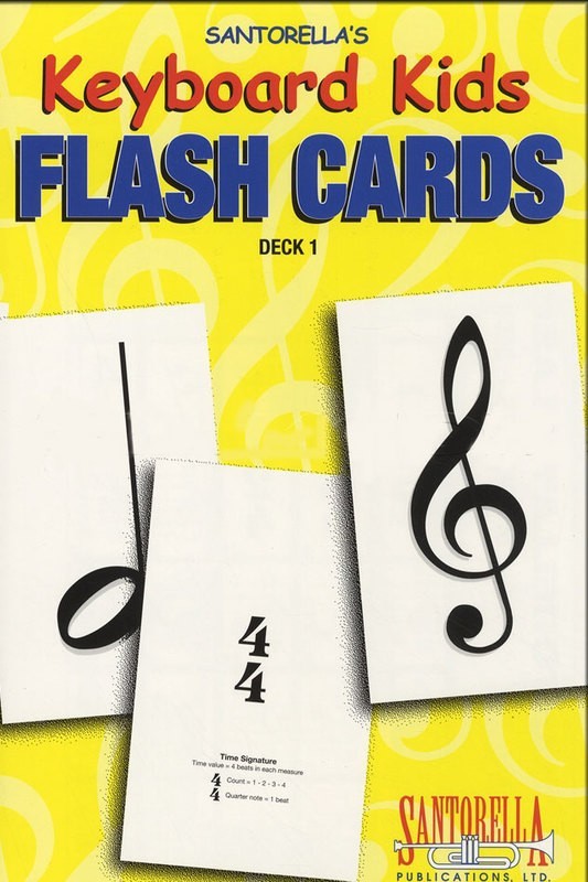 Keyboard Kids Flash Cards Deck 1