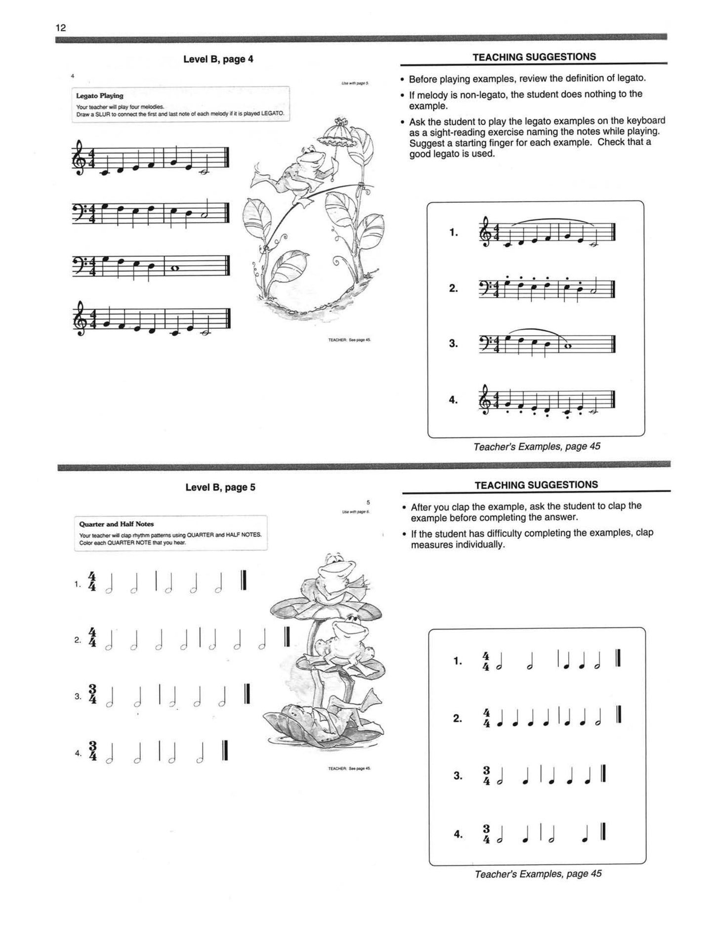 Alfred's Basic Piano Prep Course - Activity & Ear Teacher Handbook Level A-F