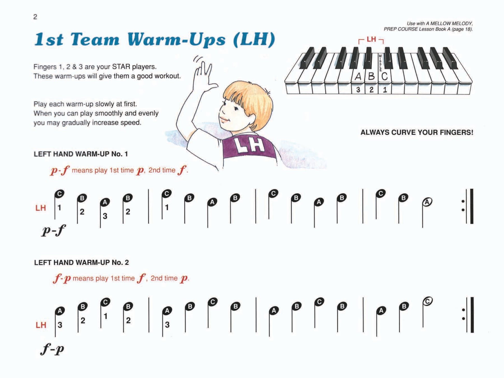 Alfred's Basic Piano Prep Course - Technic Level A Book