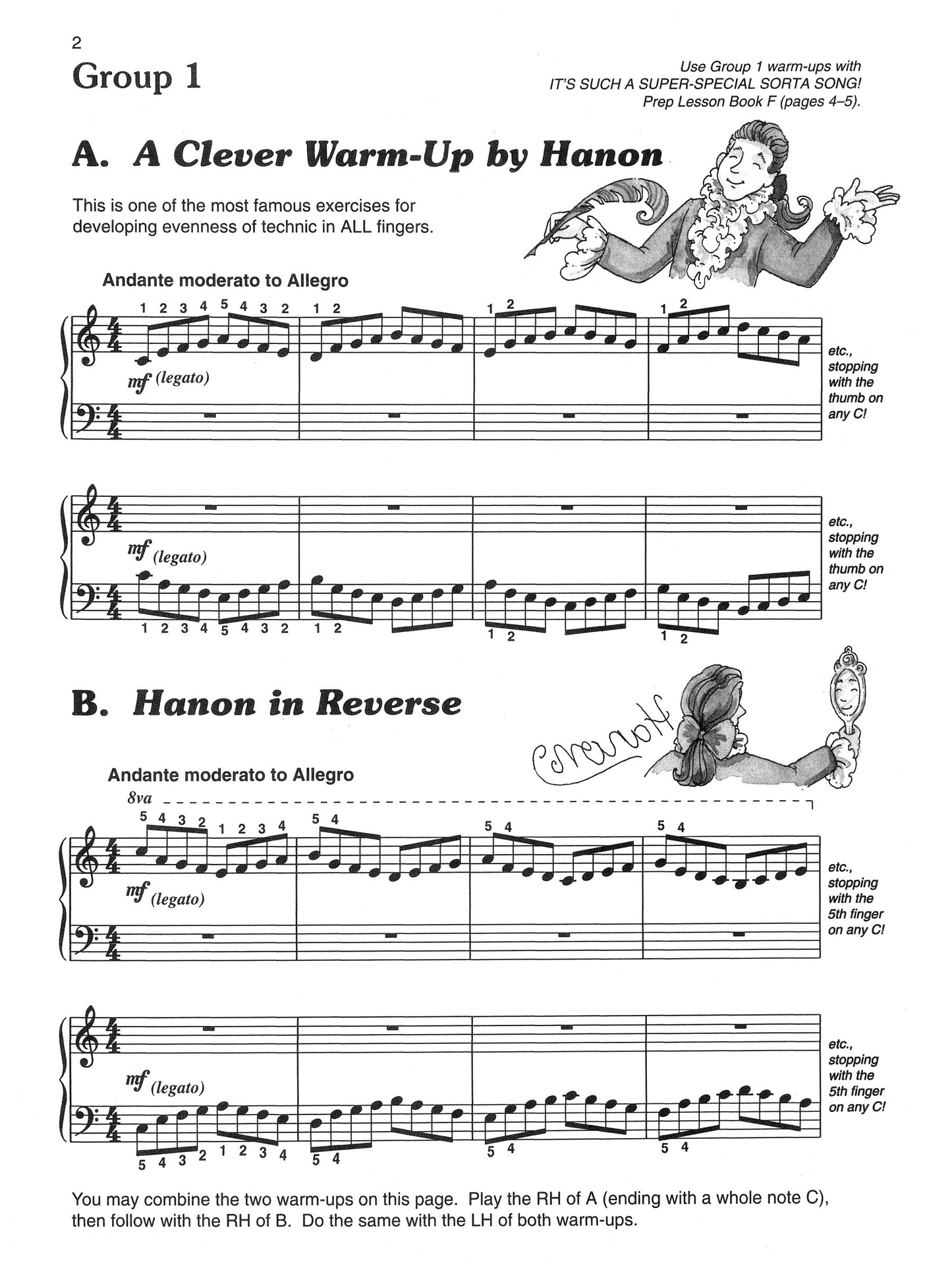 Alfred's Basic Piano Prep Course - Technic Level F Book