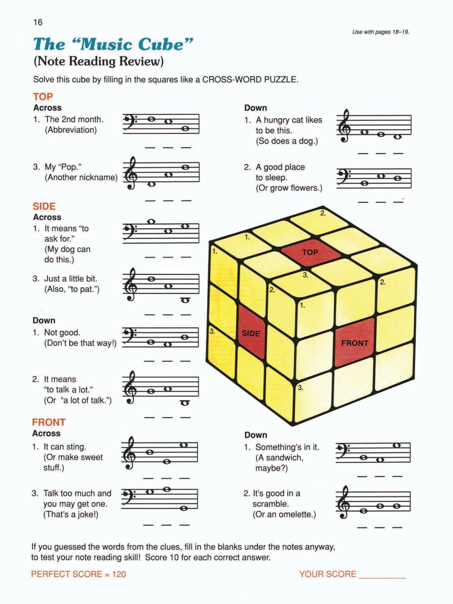 Alfred's Basic Piano Prep Course - Theory Level E Book