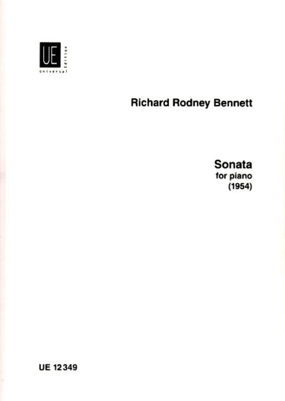 Bennett - Sonata For Piano
