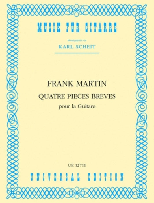 Martin - 4 Pieces Breves For Guitar