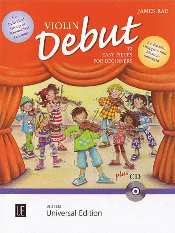 Violin Debut Pupils Book Bk/Cd