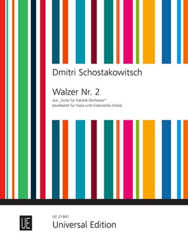 Shostakovich - Waltz No 2 For 2 Violas Or Viola/Cello