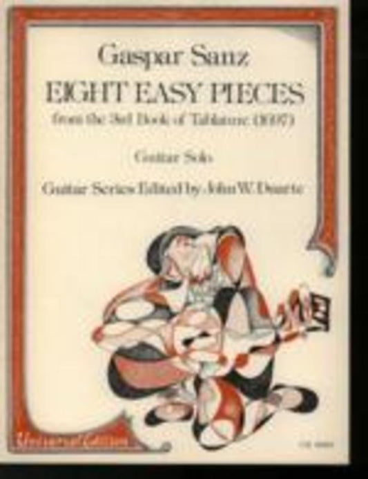 Sanz - 8 Easy Pieces For Guitar Ed Duarte