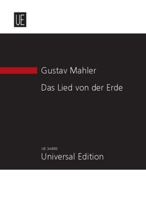 Mahler - Das Lied Der Erde (Song Of The Earth) Study Score
