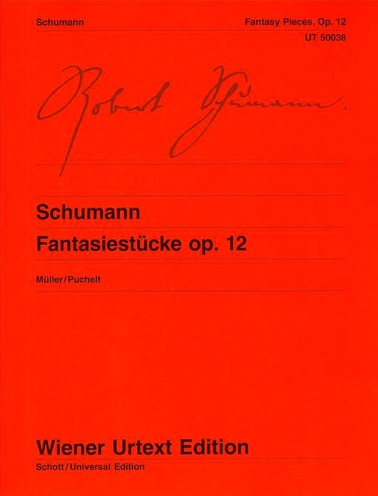 Schumann - Fantasy Pieces Op 12 For Piano