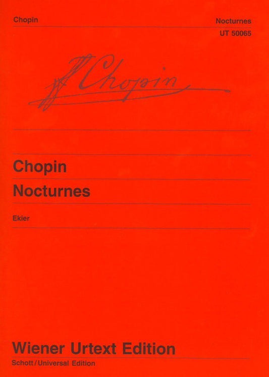 Chopin - Nocturnes Ed Ekier Urtext