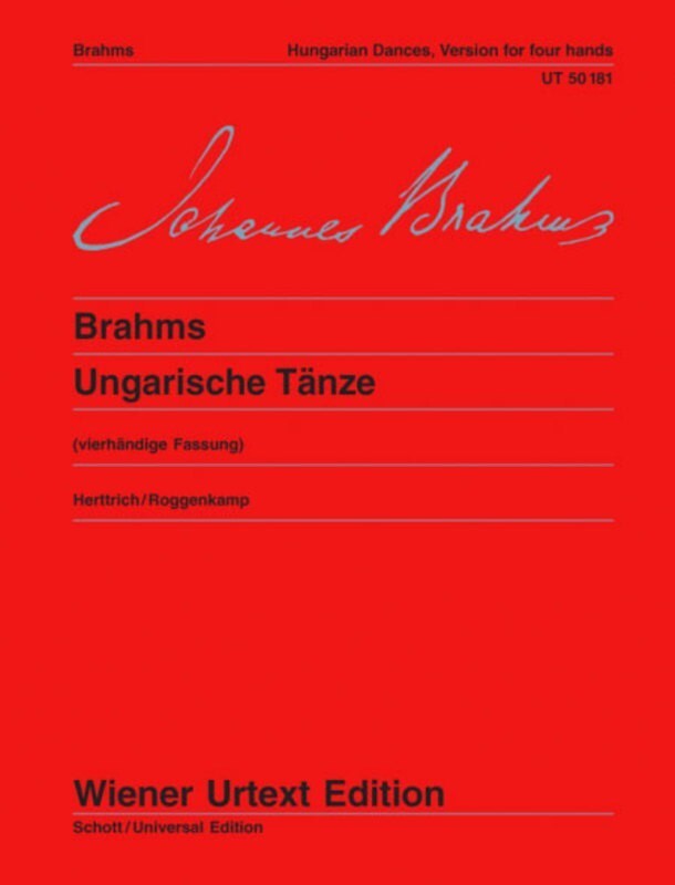 Brahms - Hungarian Dances For Piano Duet