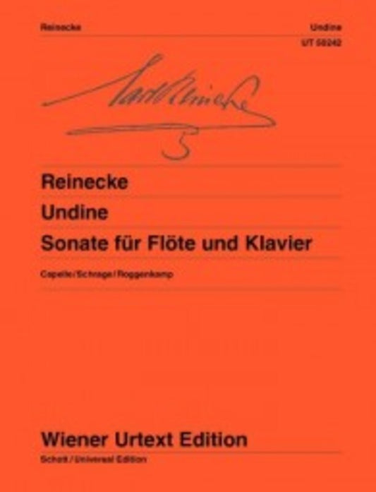 Reinecke - Undine Sonata Op 167 Flute/Piano