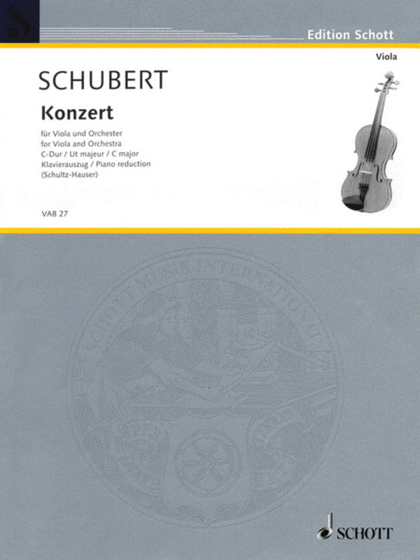 Schubert - Concerto C Major Viola/Piano