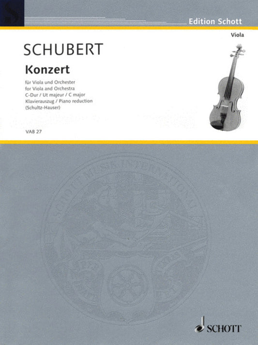 Schubert - Concerto C Major Viola/Piano