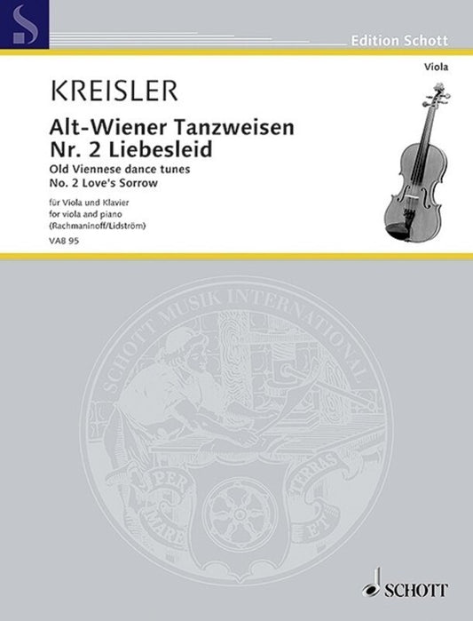 Kreisler - Liebesleid Viola/Piano