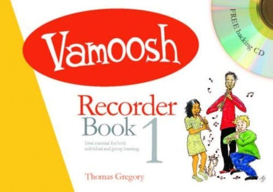 Thomas Gregory - Vamoosh Recorder Book 1 (Book/Cd)