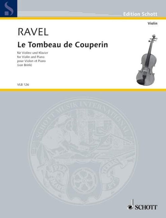 Ravel - Le Tombeau De Couperin Violin/Piano
