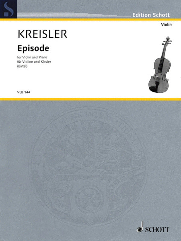 Kreisler - Episode For Violin/Piano
