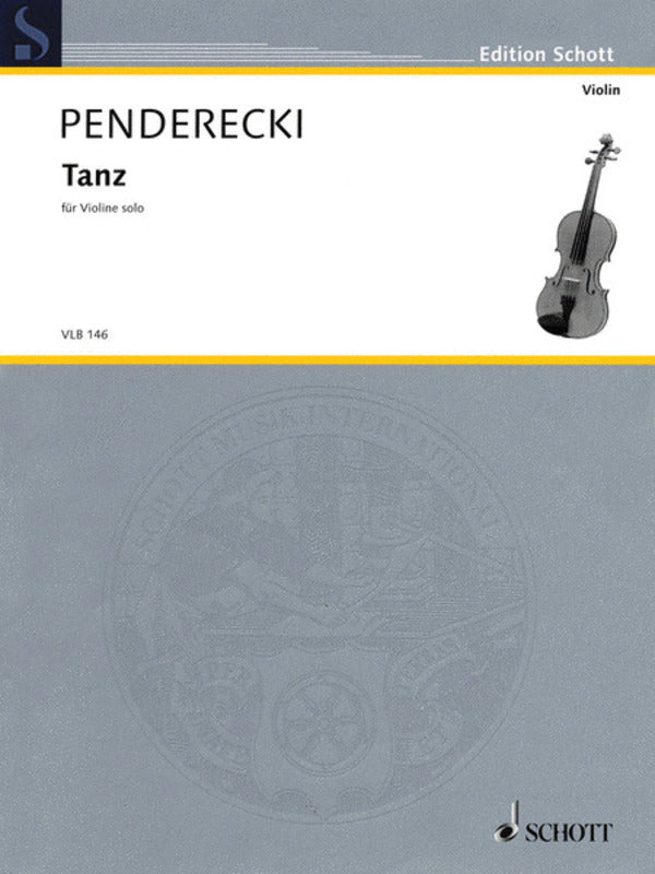 Penderecki - Dance For Violin Solo