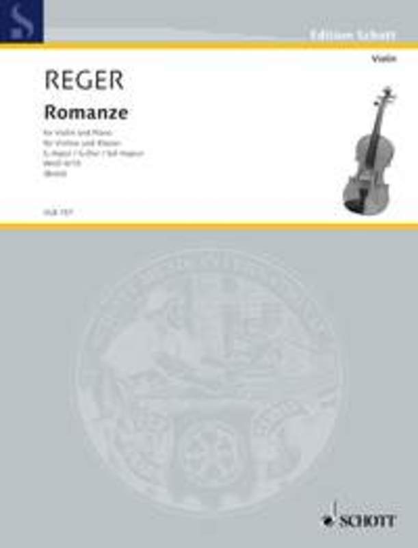 Reger - Romance G Major For Violin/Piano