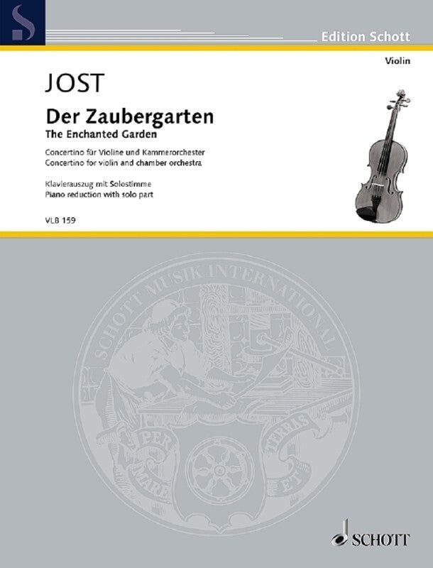 Jost - The Enchanted Garden Violin/Piano