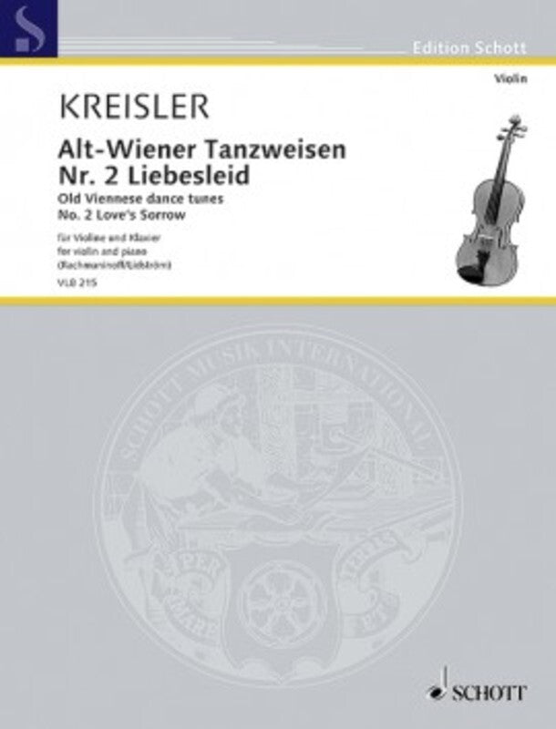 Kreisler - Liebesleid Violin/Piano