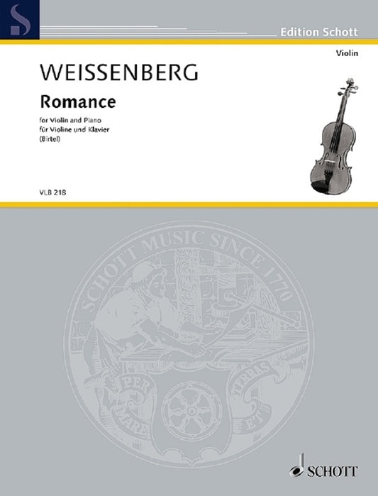 Weissenberg - Romance For Violin/Piano