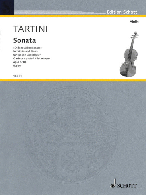Tartini - Sonata G Minor Op 1 No 10 Violin/Piano