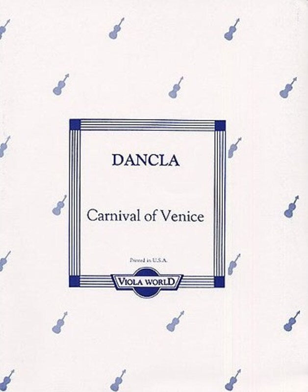 Dancla - Carnival Of Venice Viola/Piano