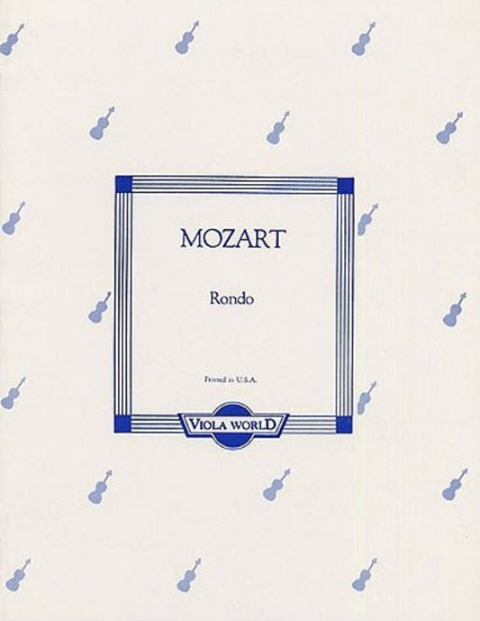 Mozart - Rondo K 250 Viola/Piano