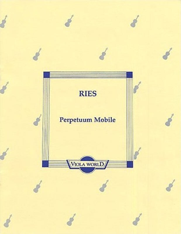 Ries - Perpetuum Mobile Viola/Piano