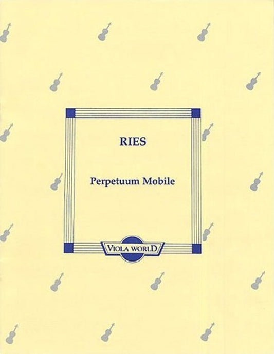 Ries - Perpetuum Mobile Viola/Piano