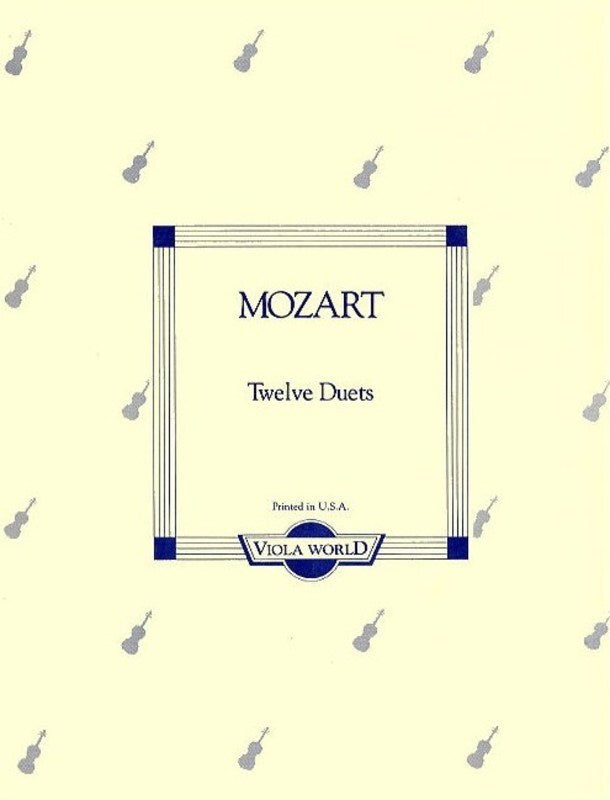 Mozart - 12 Duets K 487 For 2 Violas