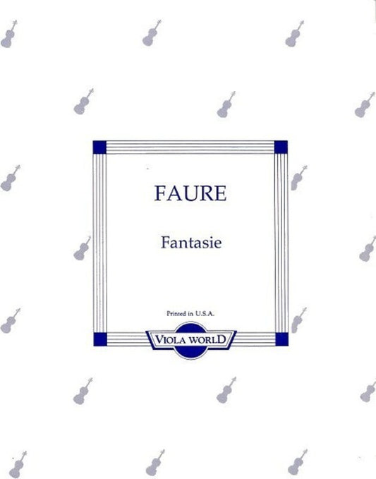 Faure - Fantasie Viola/Piano