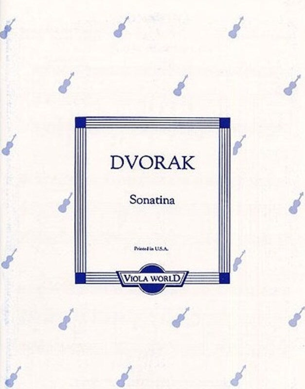 Dvorak - Sonatina Op 100 Viola/Piano